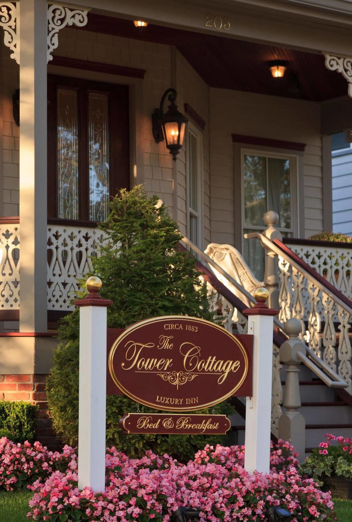 The Tower Cottage Bed And Breakfast Point Pleasant Beach Exterior photo